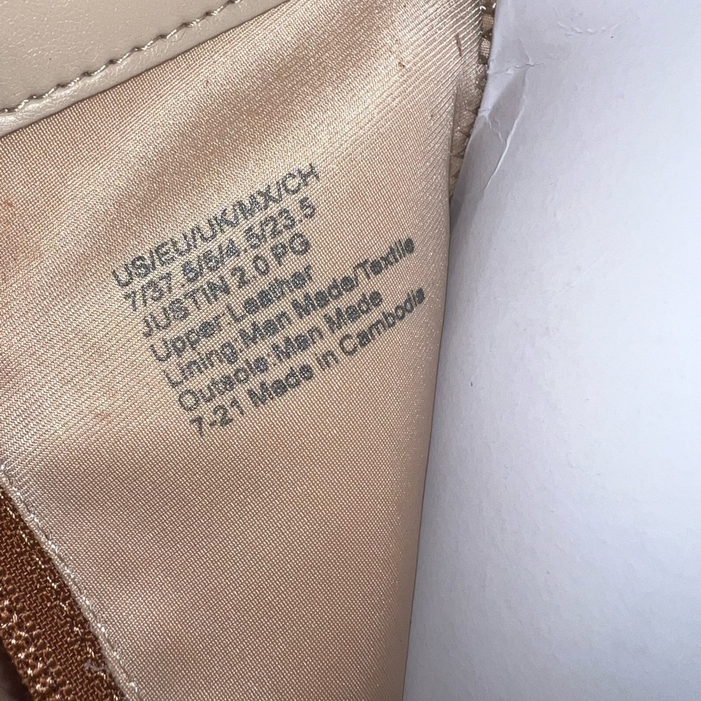 Kenneth Cole - Justin 2.0 Tan Leather Knee-High Boots Size 7 BNIB - Picture 4 of 7